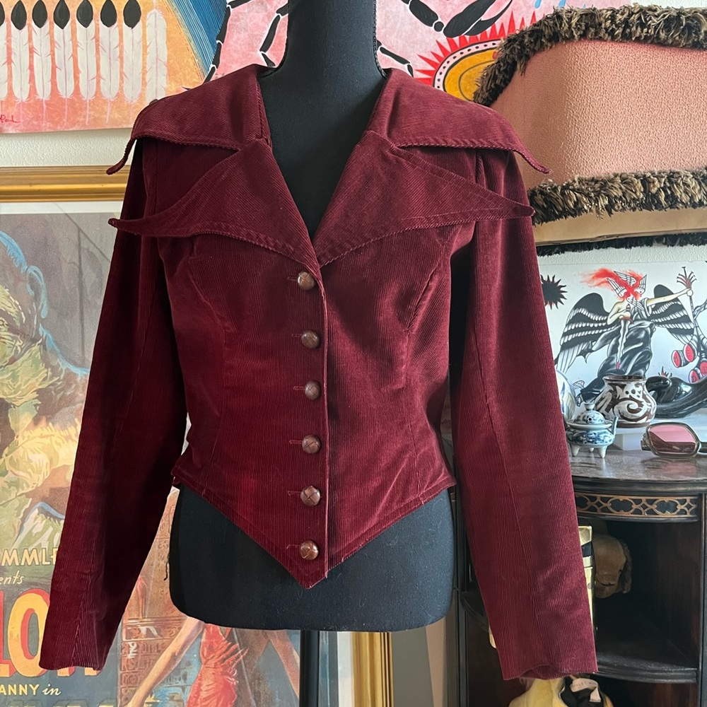 Vintage 70s betsey johnson alley cat jacket